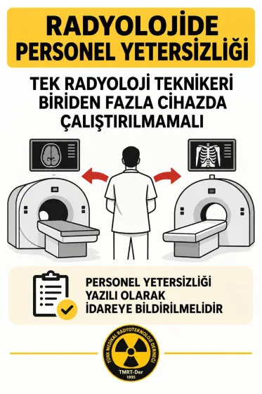 RADYOLOJİ BÖLÜMLERİ PERSONEL YETERSİZLİĞİNDE NE YAPILMALI